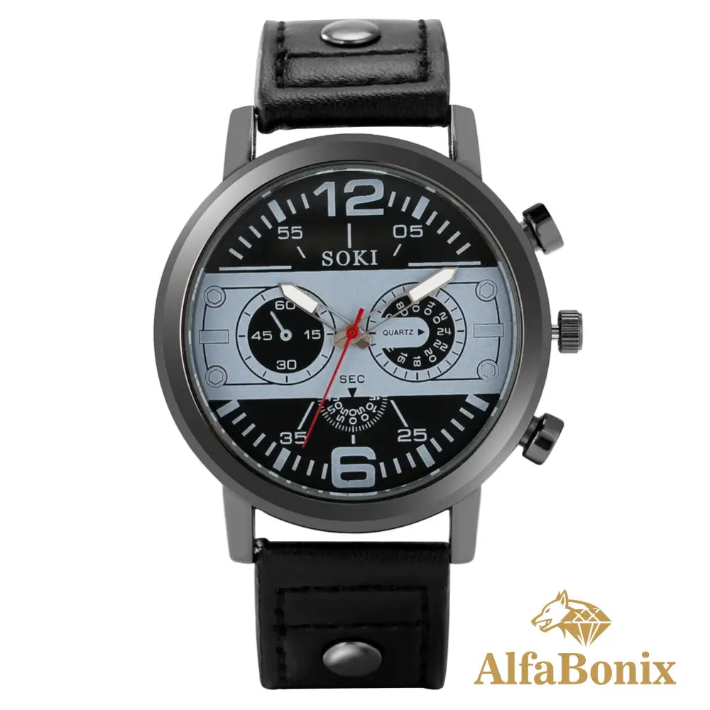 Kit Relógio Mais Pulseira Masculina Hombre