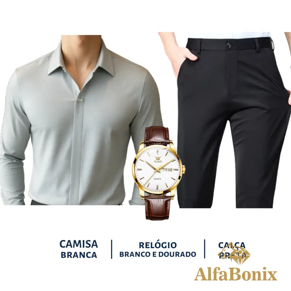 Kit Masculino Social Alfa Manchester Kit Masculino Social Alfa Manchester