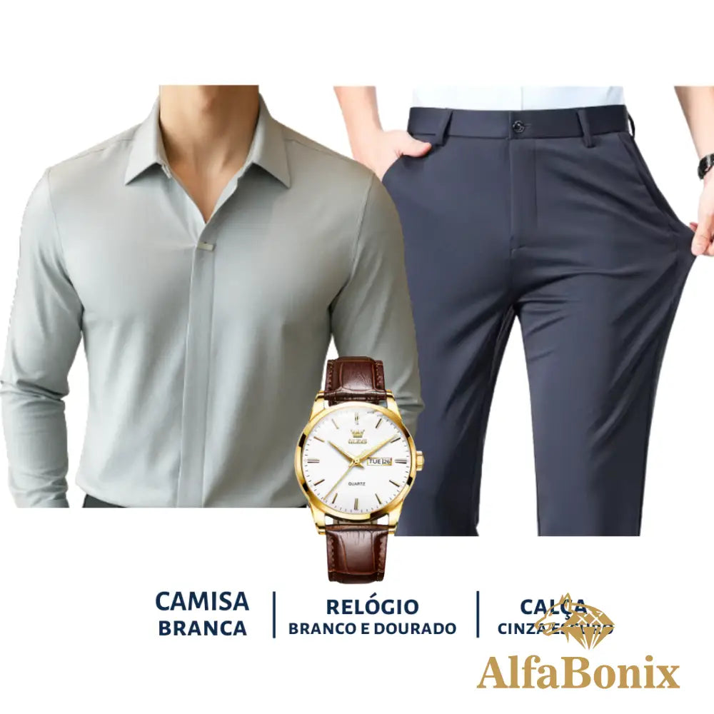 Kit Masculino Social Alfa Manchester Kit Masculino Social Alfa Manchester