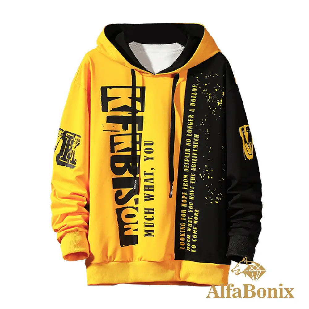 Moletom Hoodye Amarelo / P