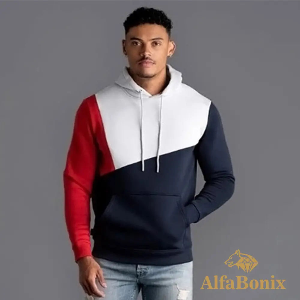 Moletom Masculino Bonix Dublin Vermelho / Pp