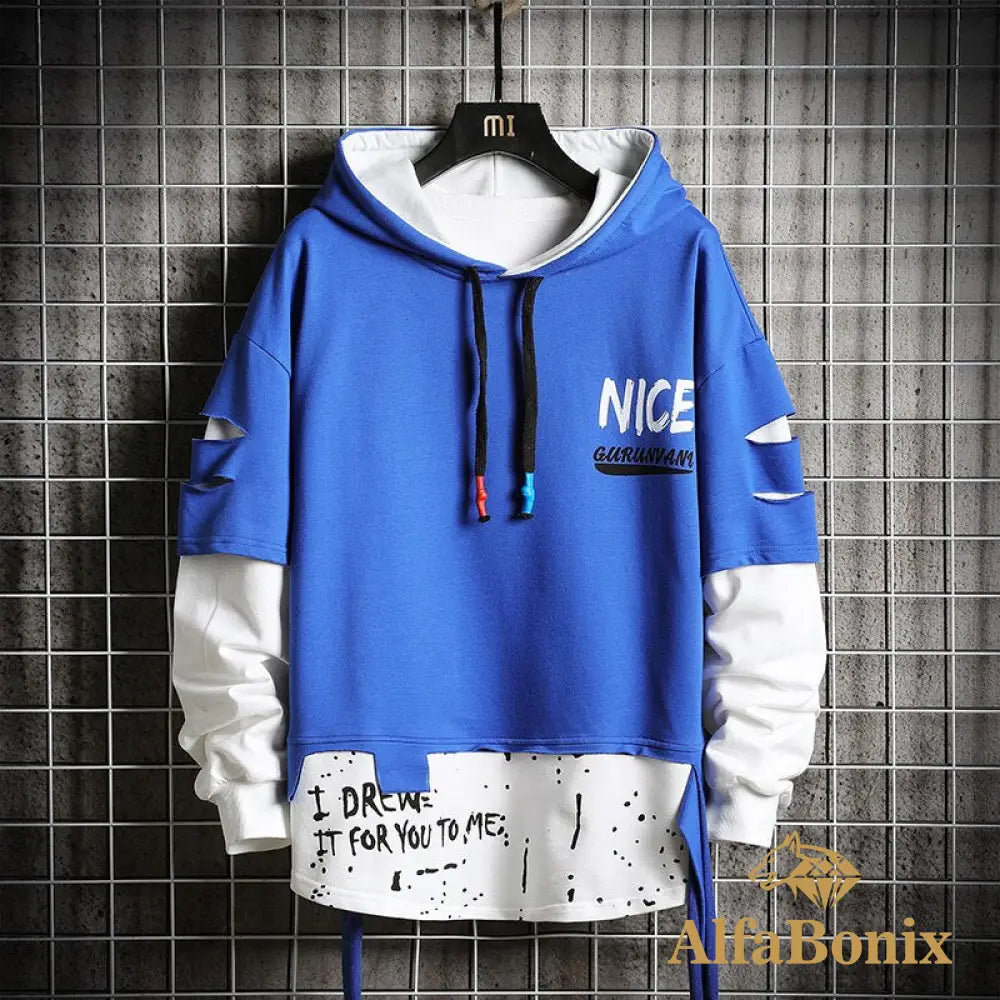 Moletom Street Hype Azul / P