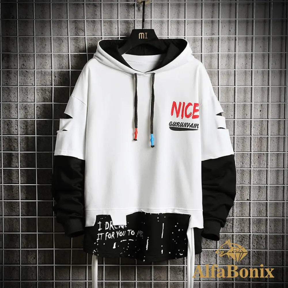 Moletom Street Hype Branco / P