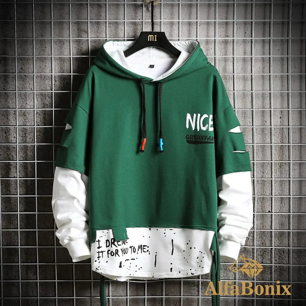 Moletom Street Hype Verde / P