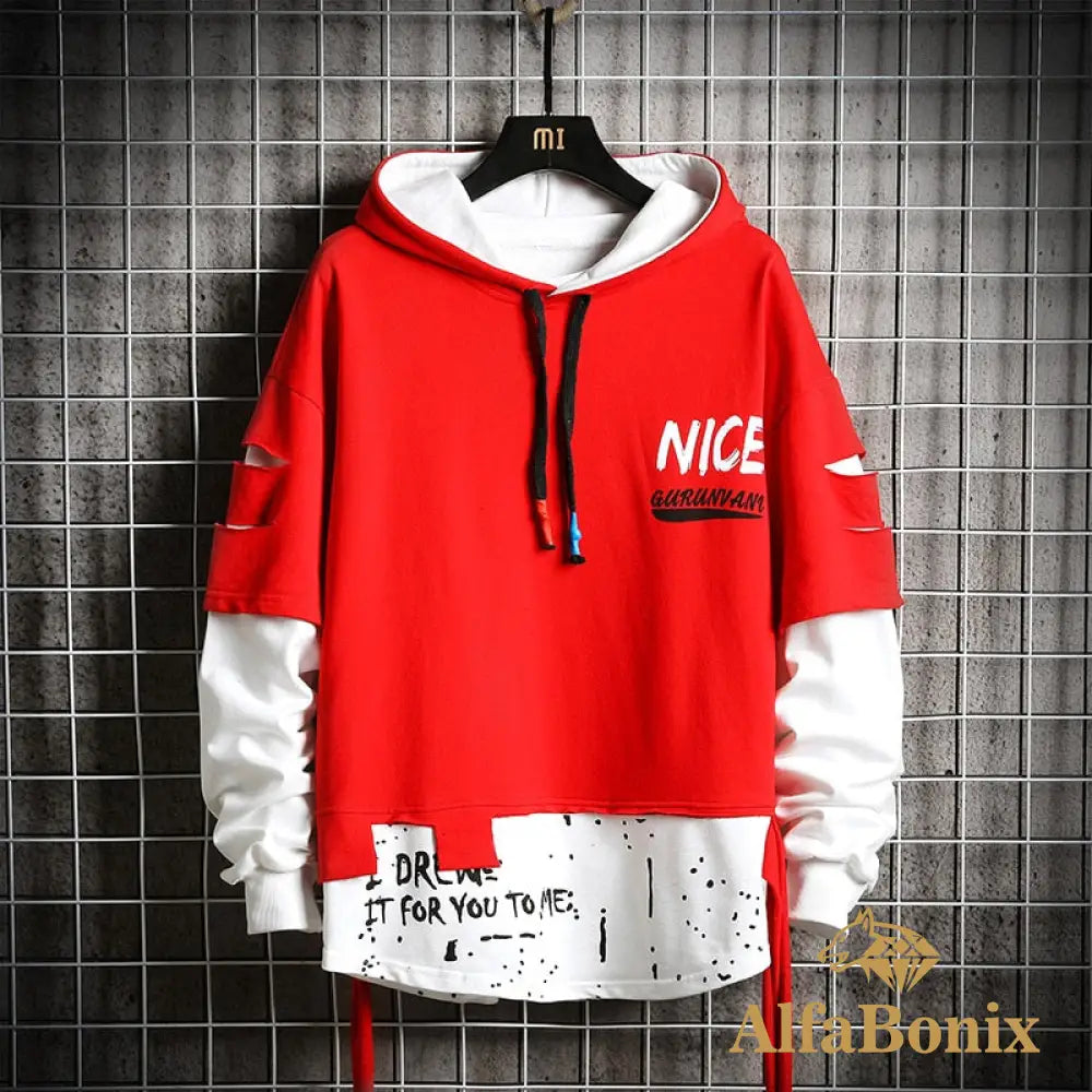 Moletom Street Hype Vermelho / P