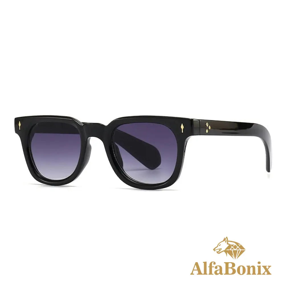 Óculos de Sol - One - UV400 Preto/Roxo Óculos de Sol - Unique™ - UV400