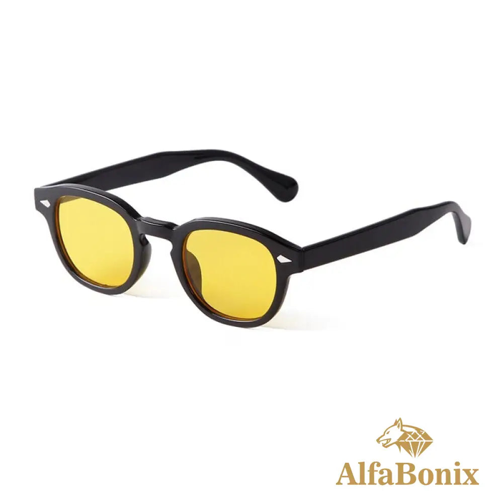 Óculos de Sol - Vanguarda - UV400 Amarelo Óculos de Sol - Veneza™ - UV400