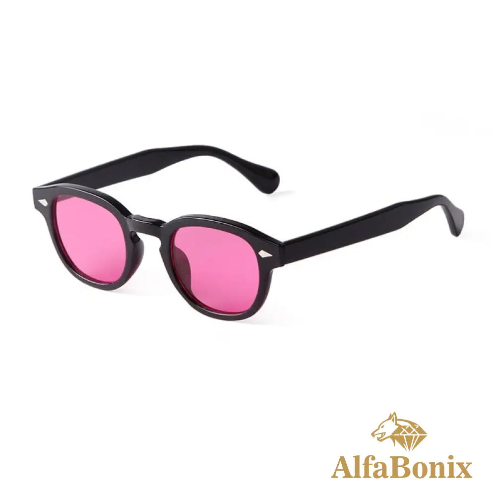 Óculos de Sol - Vanguarda - UV400 Rosa Óculos de Sol - Veneza™ - UV400