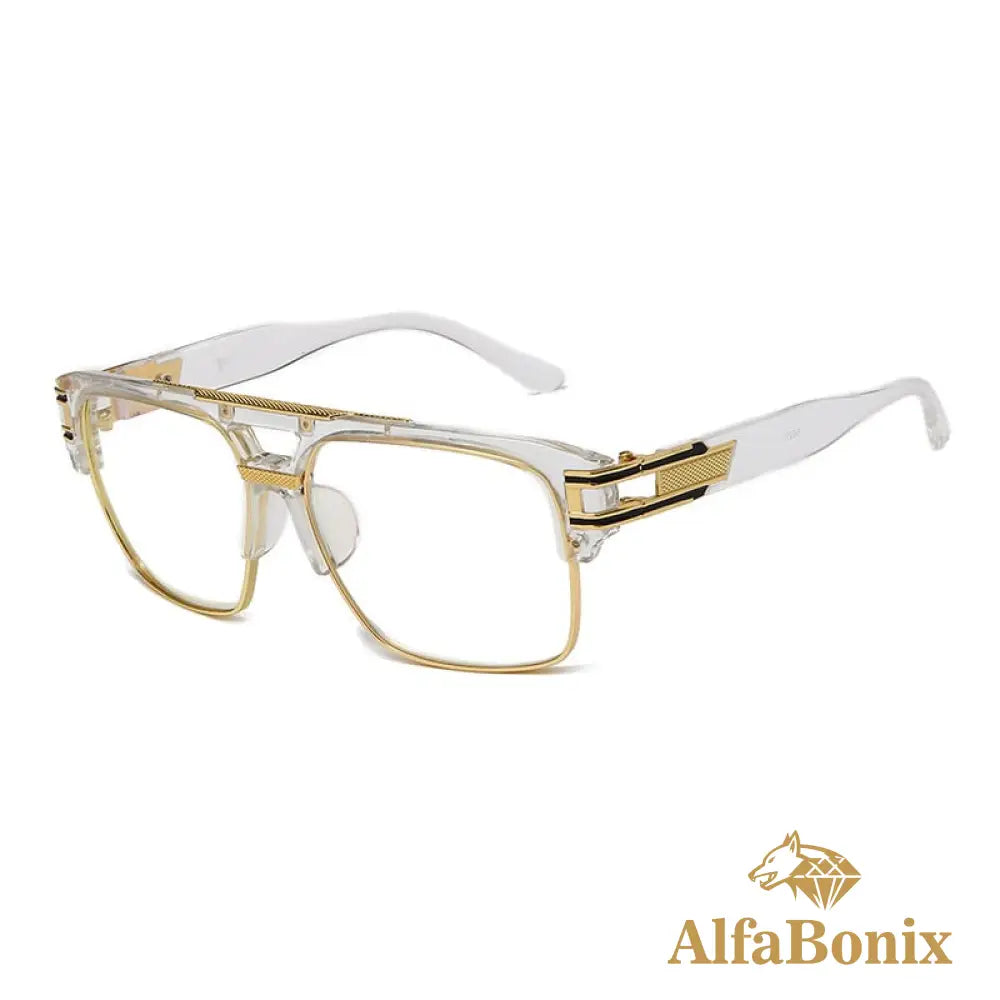Óculos Luxury Men C13 Gold Black Line