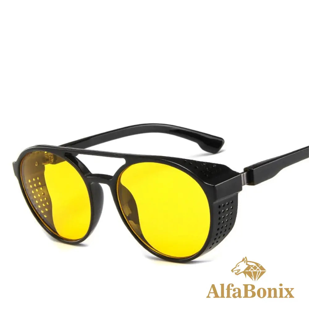 Óculos Steampunk Yellow