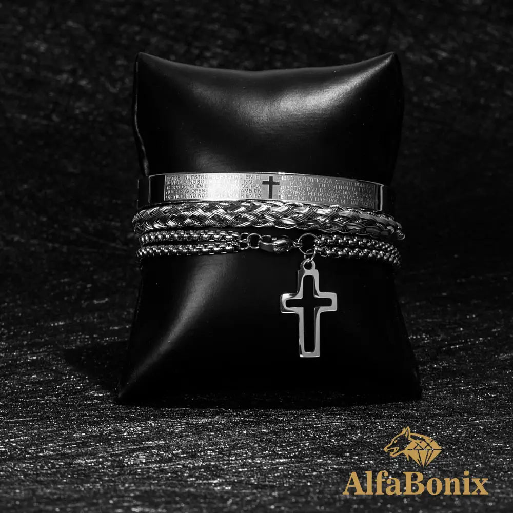 Pulseira Constantine 3 Peças