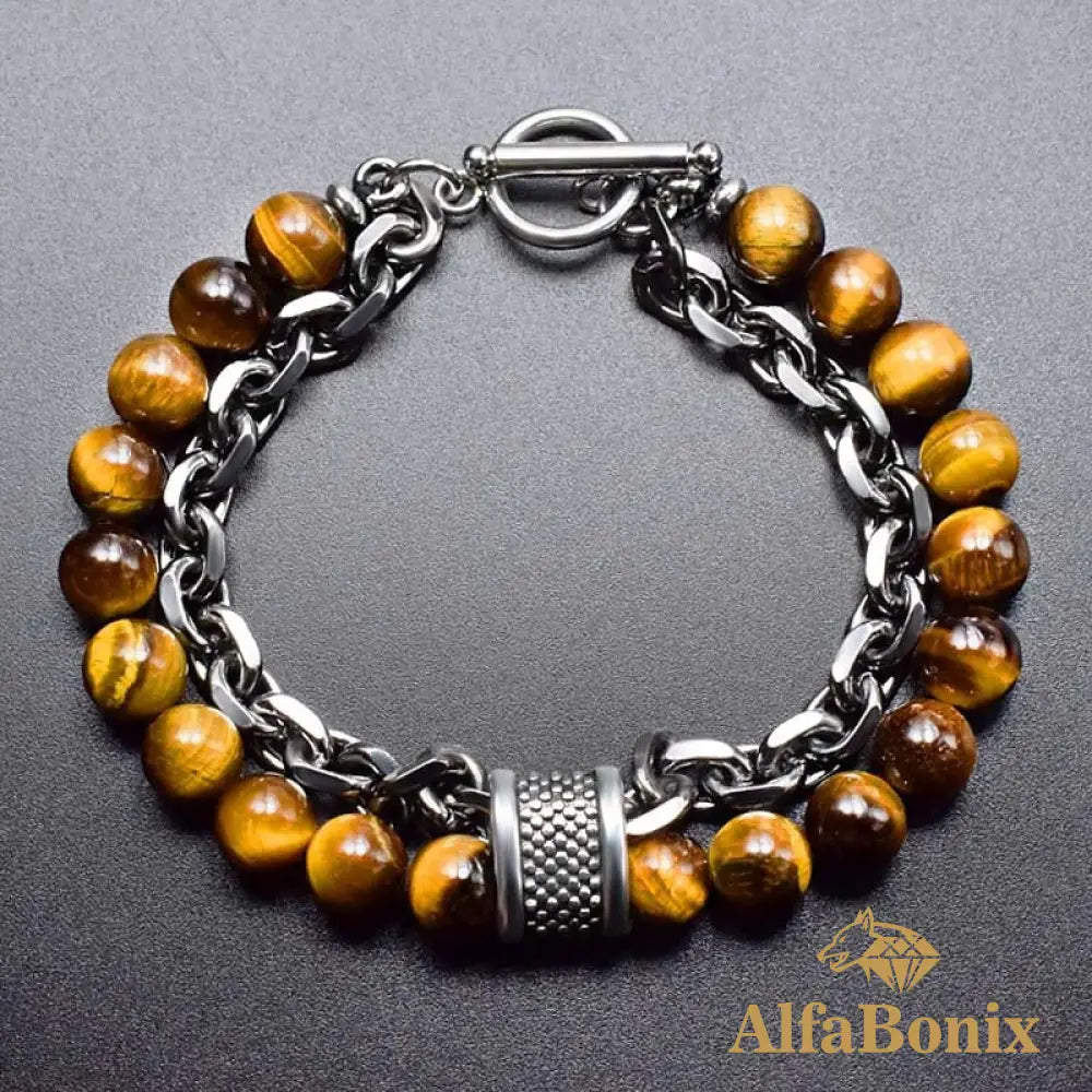 Pulseira Olho De Tigre