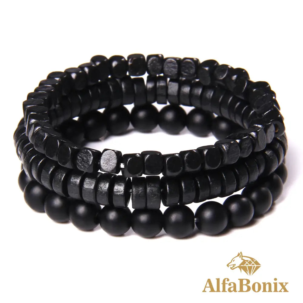 Pulseira Pedras Naturais De Proteção E Boas Energias