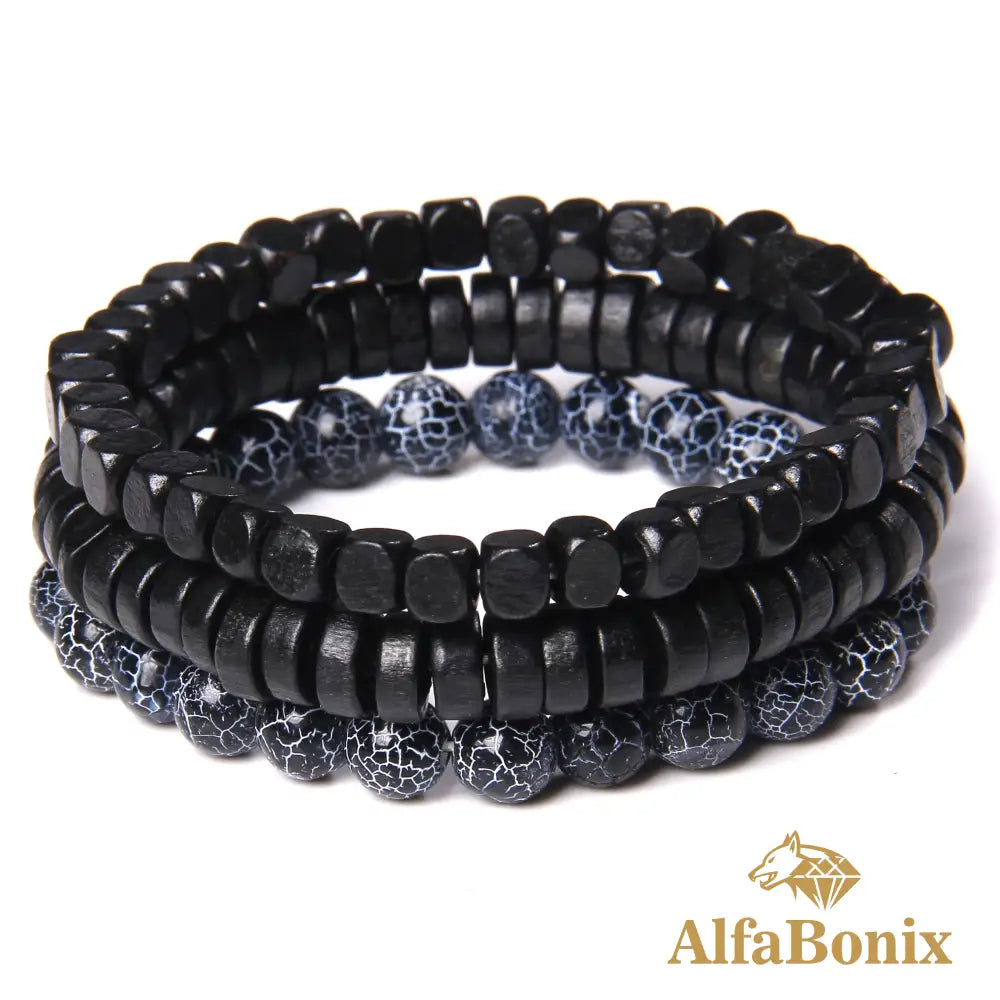 Pulseira Pedras Naturais De Proteção E Boas Energias