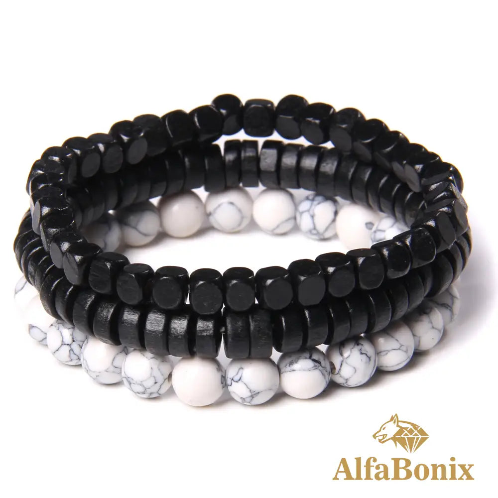 Pulseira Pedras Naturais De Proteção E Boas Energias