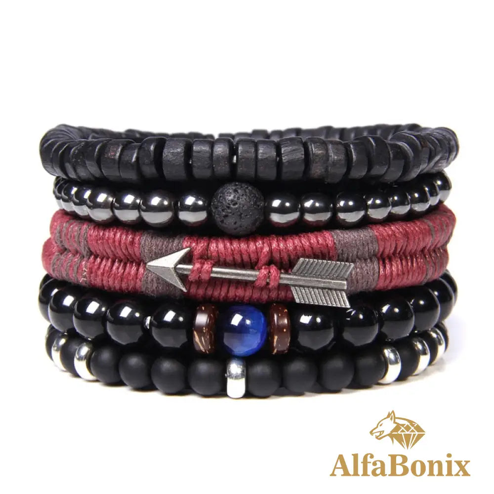 Pulseira Pedras Naturais De Proteção E Boas Energias