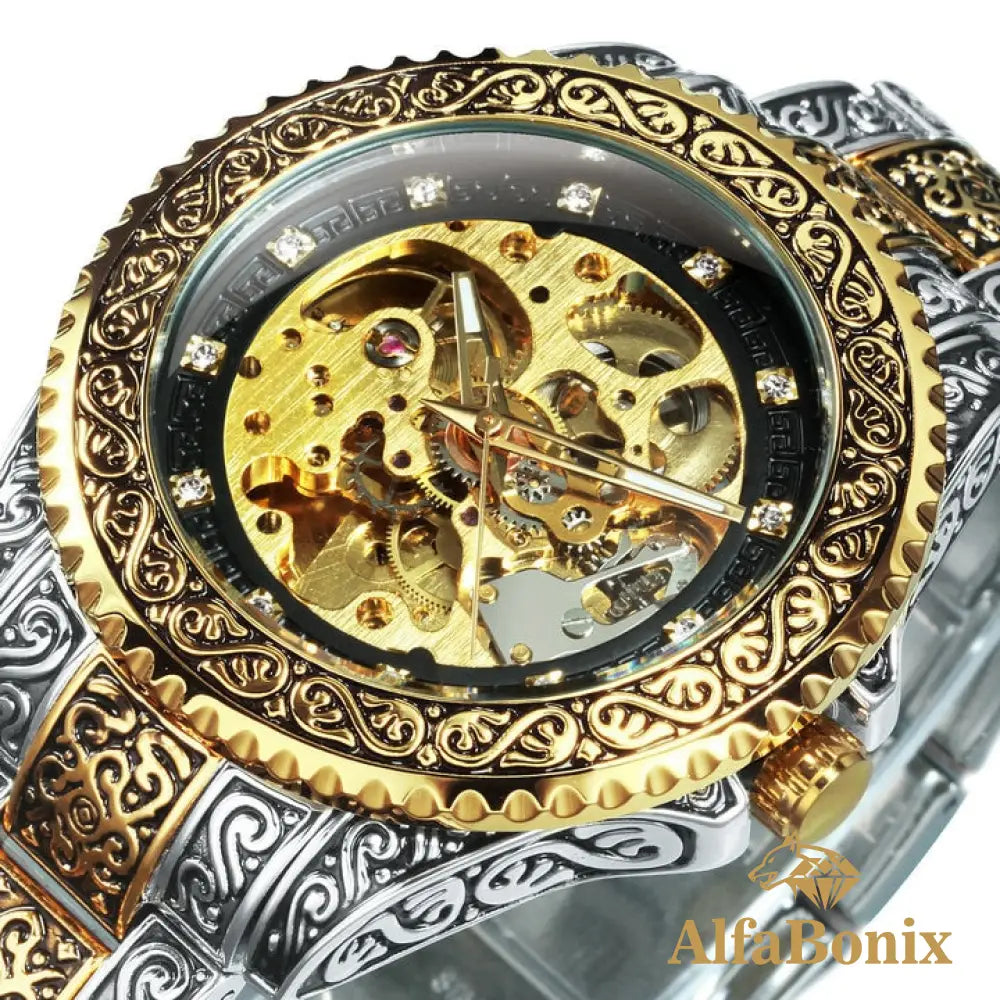 Relógio Bonix Goldentrib