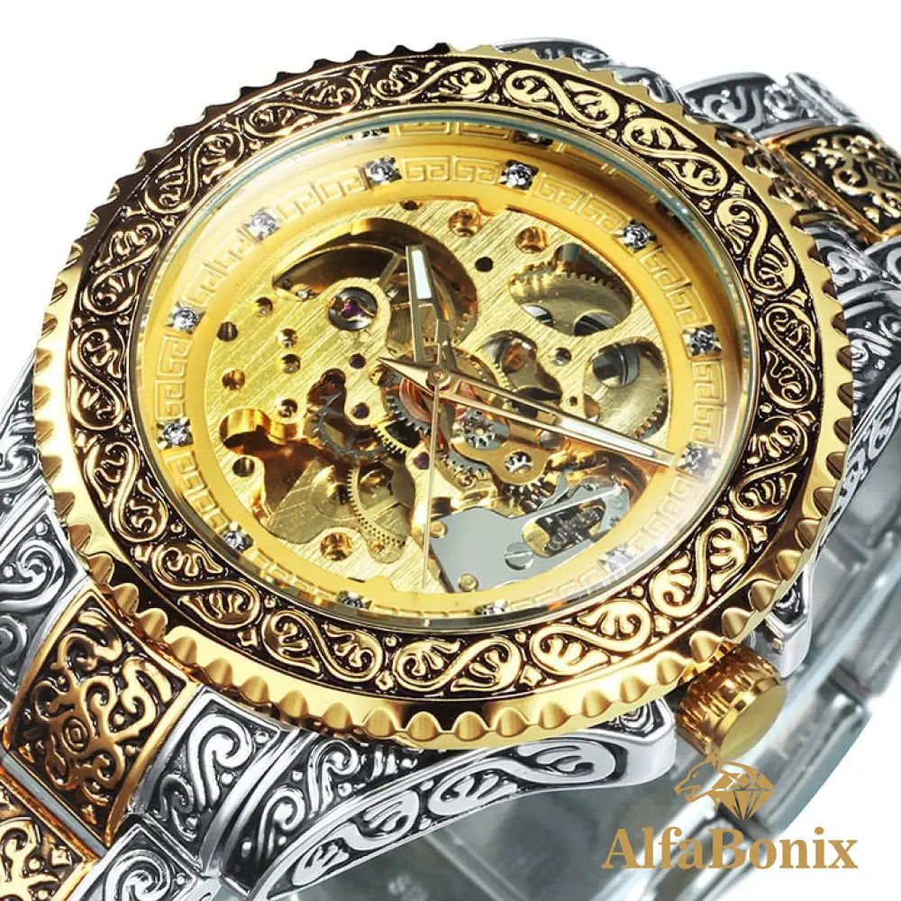 Relógio Bonix Goldentrib