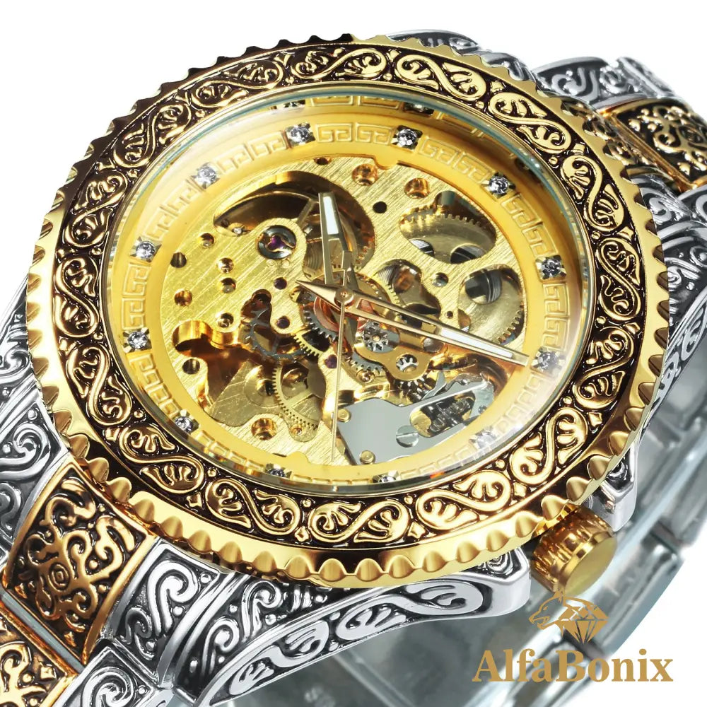 Relógio Bonix Goldentrib