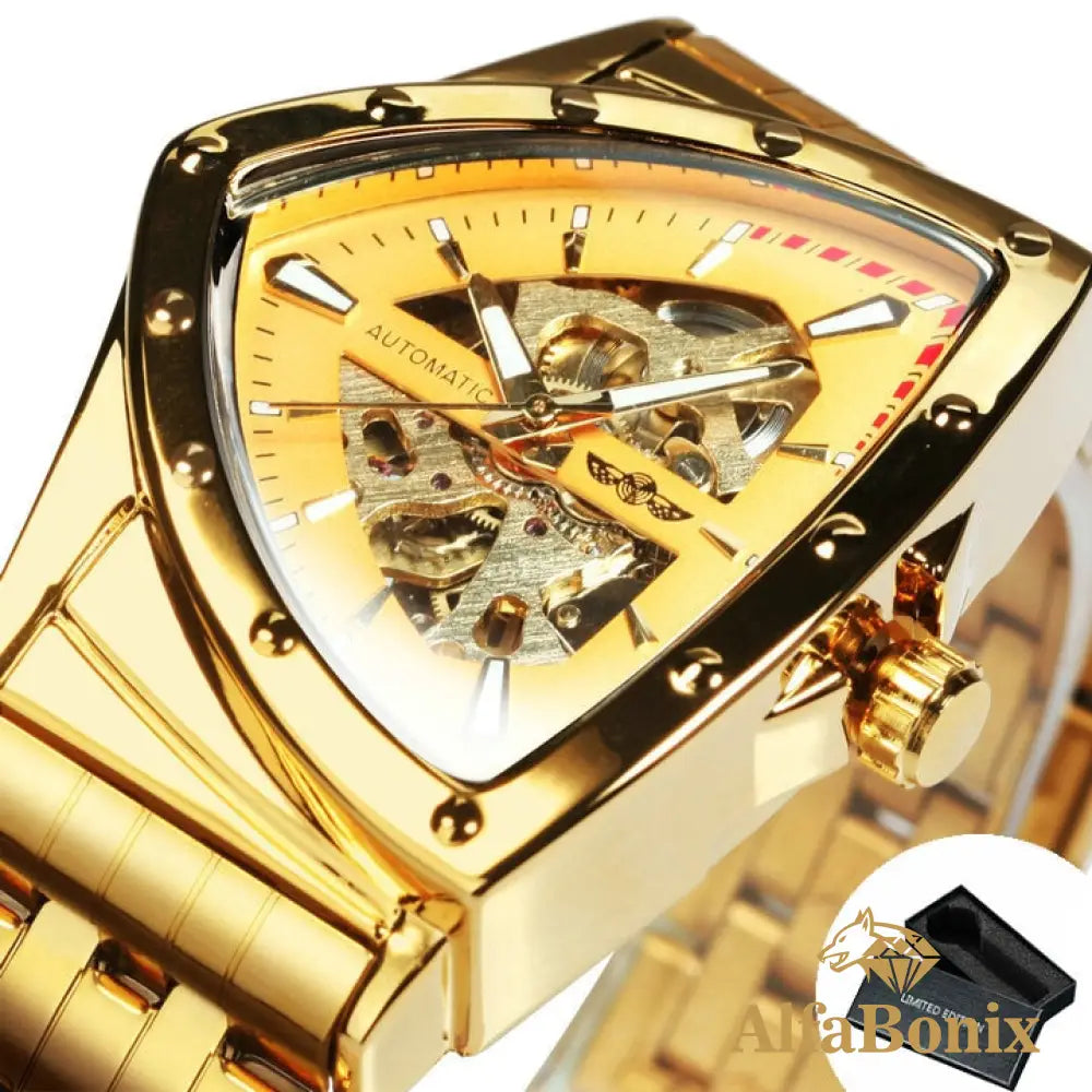 Relógio Bonix Jonava Dourado