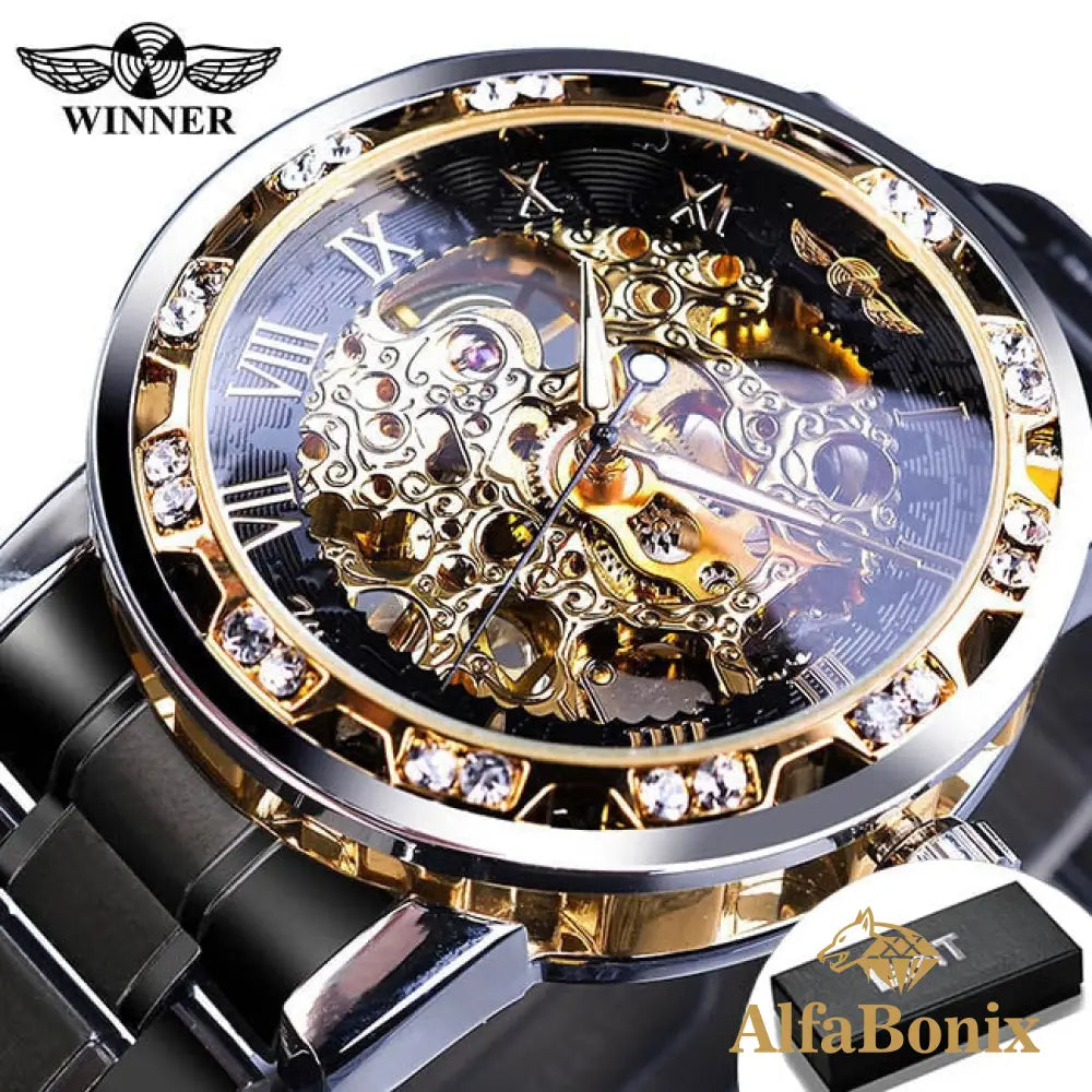 Relógio Diamond Luminous Modelo 6