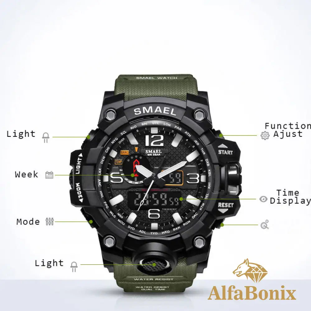 Relógio Militar Bonix Israel