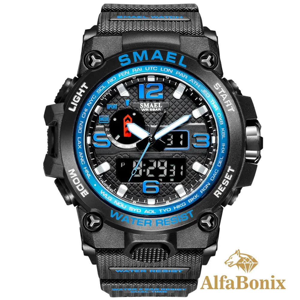 Relógio Militar Bonix Israel Azul