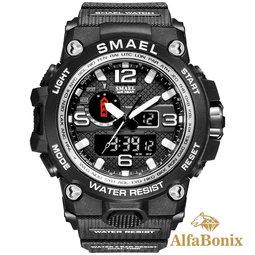 Relógio Militar Bonix Israel Branco