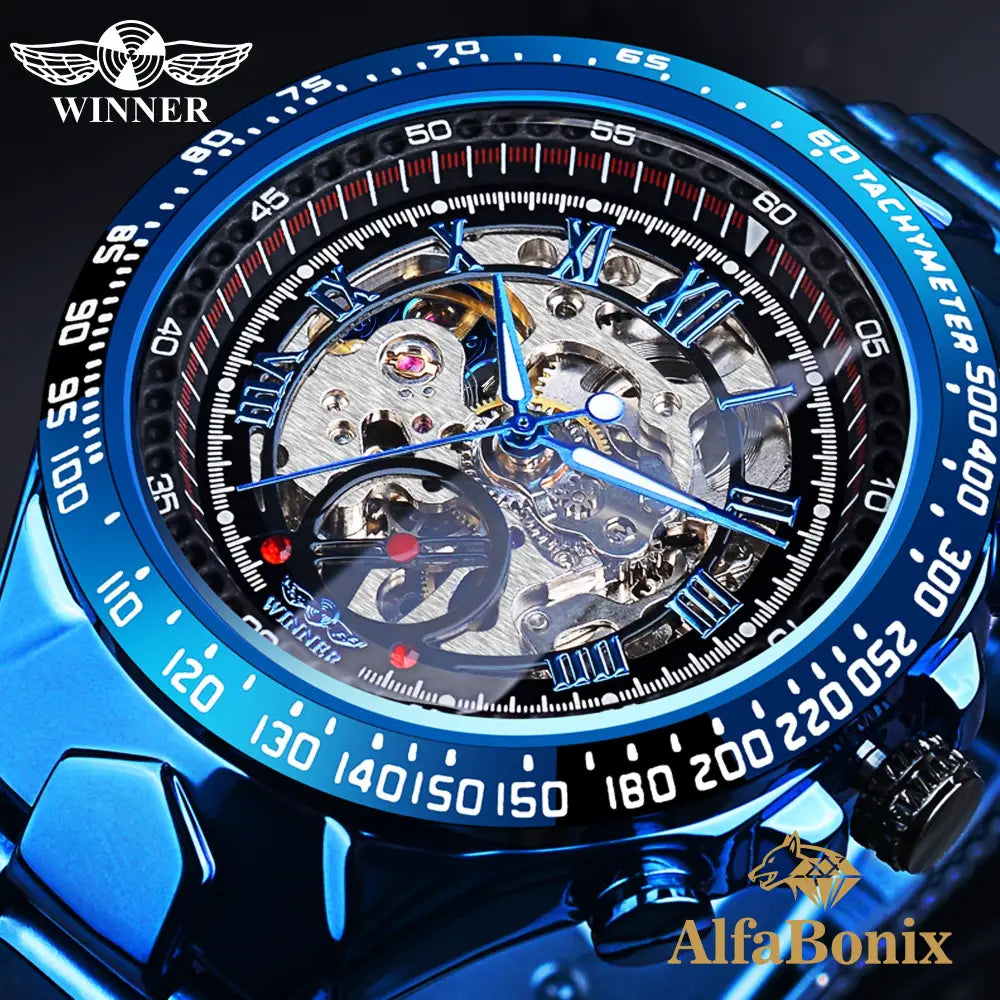 Relógio Montrerial Azul