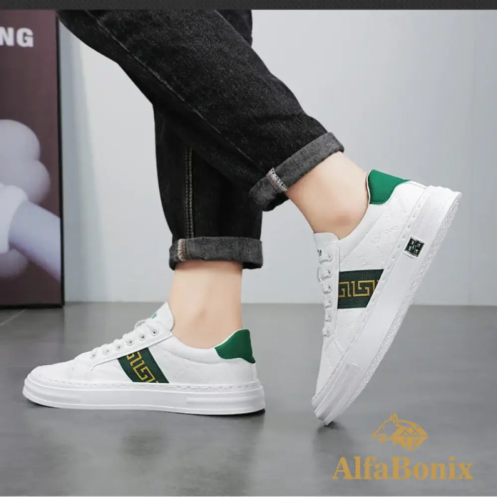 High End Mens Vulcanized Shoes Branded Casual Autumn Hot Sale Comfortable All Match Male Flats