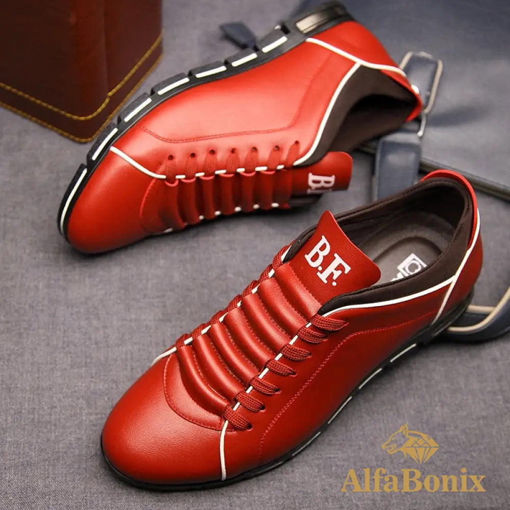 Sapatenis Bonix Salford Vermelho / 36
