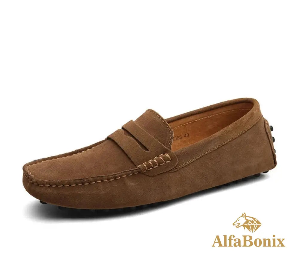 Mocassim Masculino Mônaco Marrom / 36 mocassim