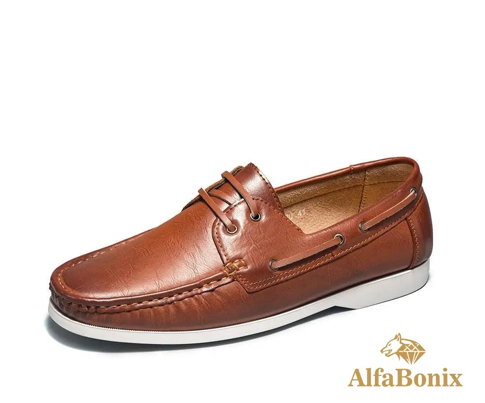 Mocassim Masculino Dubai MARROM / 37 mocassim