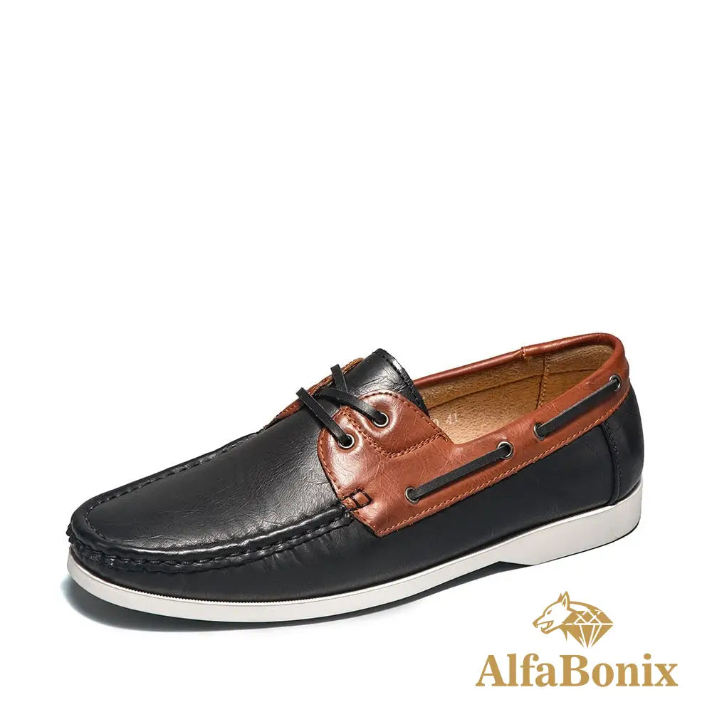 Mocassim Masculino Dubai PRETO / MARROM / 37 mocassim