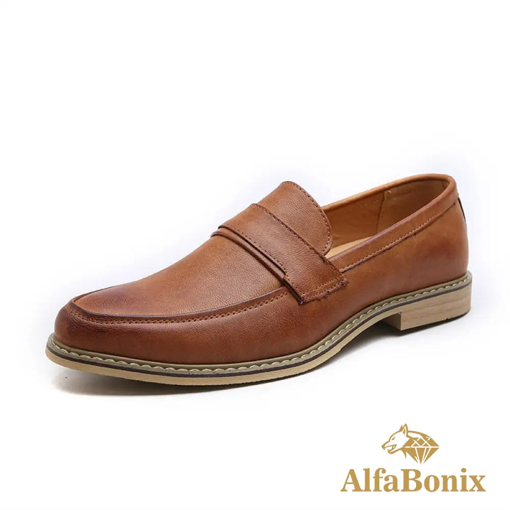 Mocassim Masculino Target Marrom / 36 mocassim