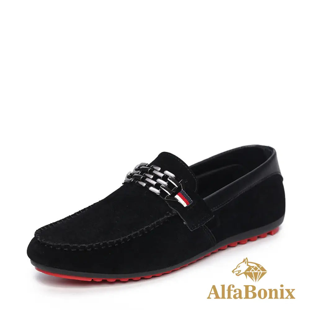 Mocassim Valentim Masculino Mv175 Preto / 37