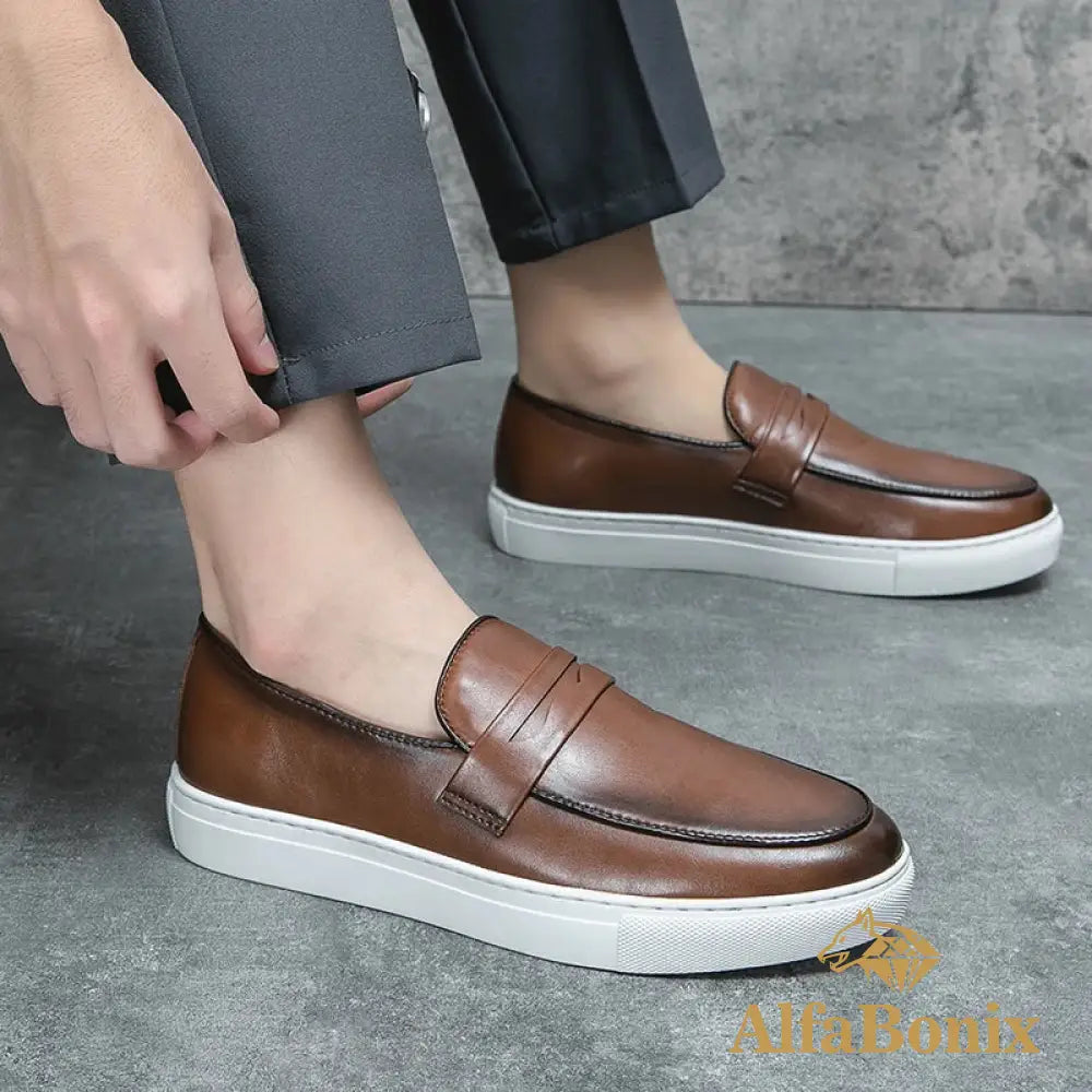 Mocassim Masculino Grego mocassim