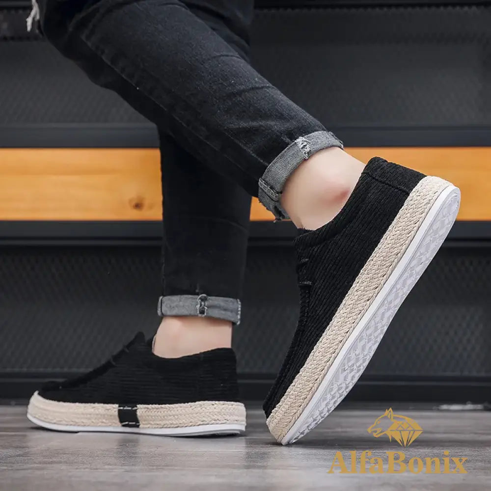 Fashion Casual Shoes for Men 2024 New Comfortable Canvas Loafers Versatile Men’s Sneakers Outdoor Breathable Men