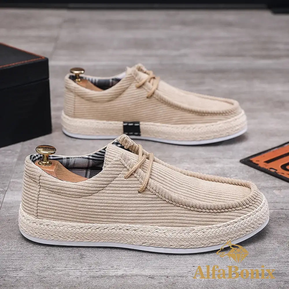 Fashion Casual Shoes for Men 2024 New Comfortable Canvas Loafers Versatile Men’s Sneakers Outdoor Breathable Men
