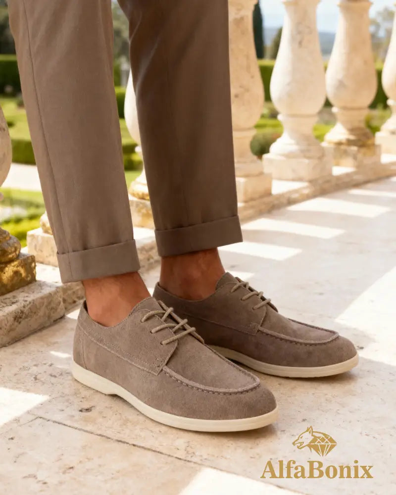 Premium Suede Lace Shoes