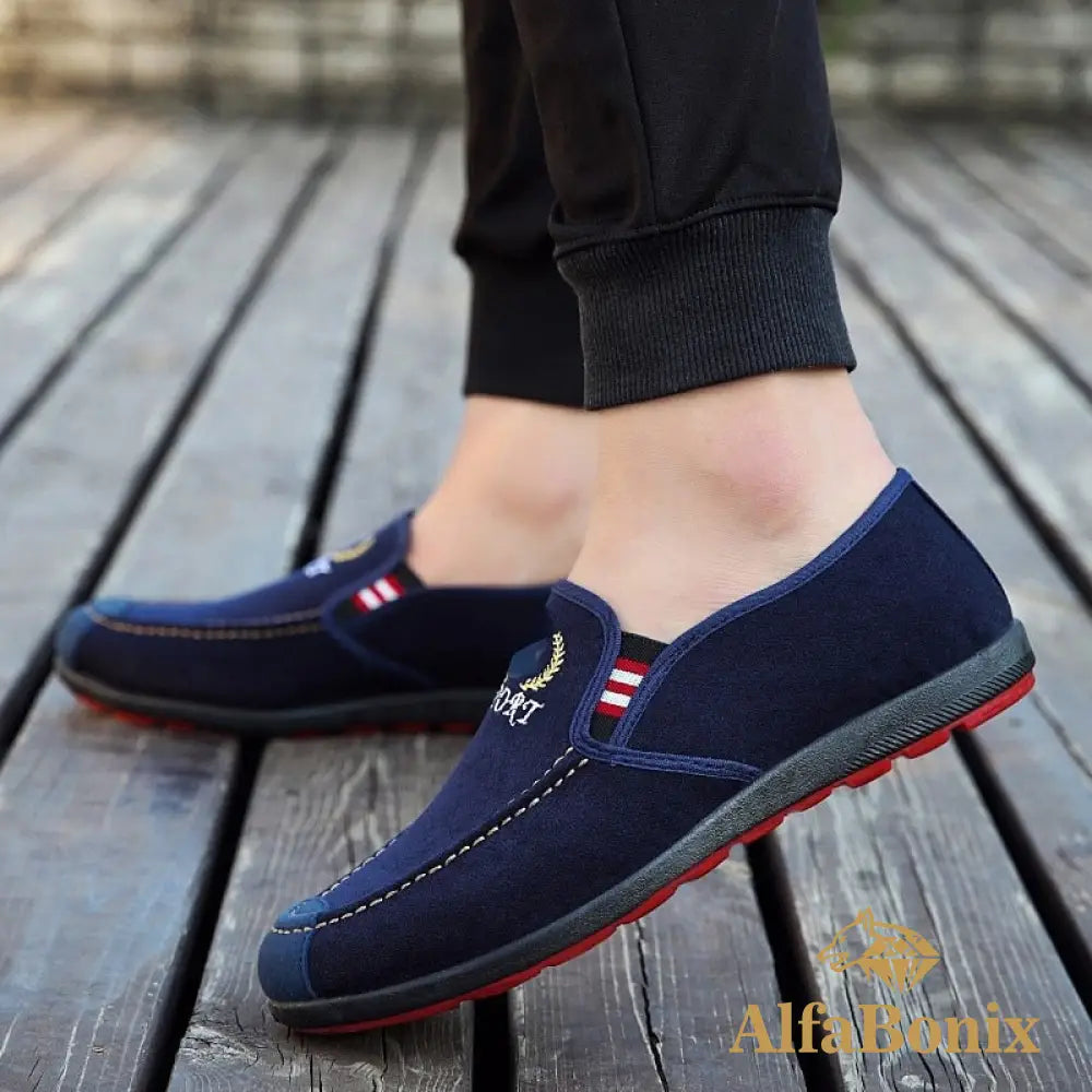 Sapato Mocassim Bonix Sport Azul / 37 Mocassim Sapato Sapatenis Masculino