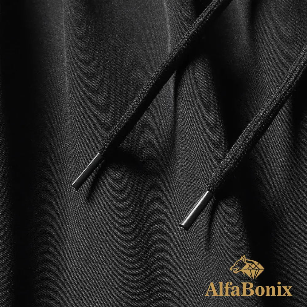 Summer High Quality Ice Thin Style Shorts Men Casual Elastic Waist Quick Dry Sports Fitness Jogging