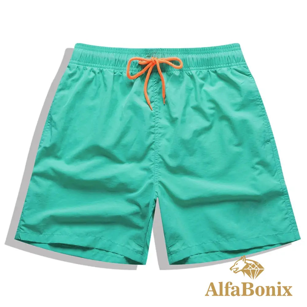 Short Alfabonix Mailot Verde Água / Pp