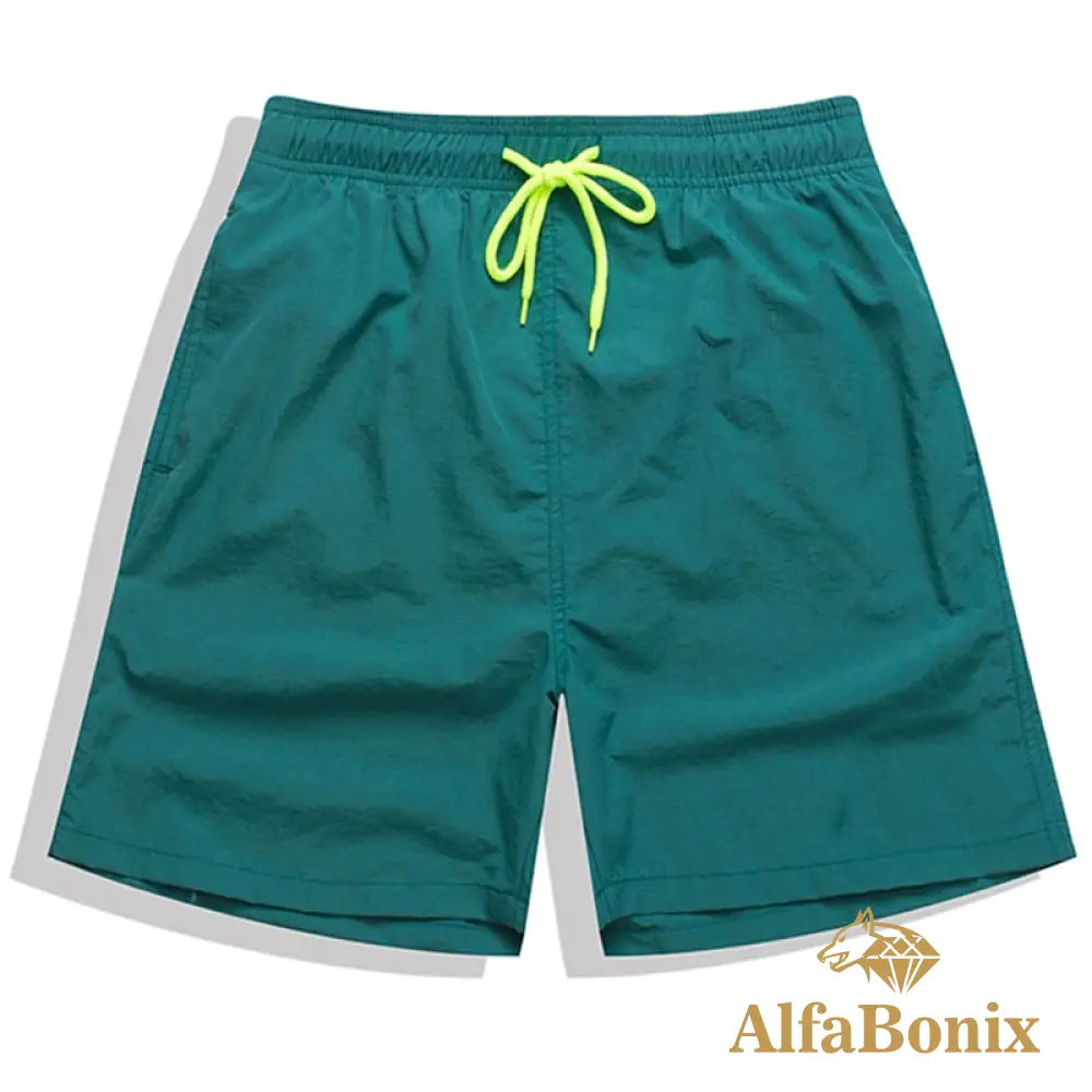 Short Alfabonix Mailot Verde Escuro / Pp