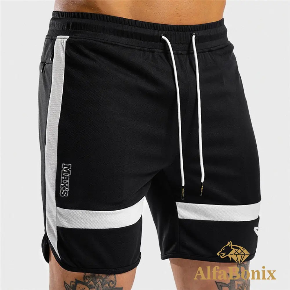Short Fitness Sweatpants Preto / Pp