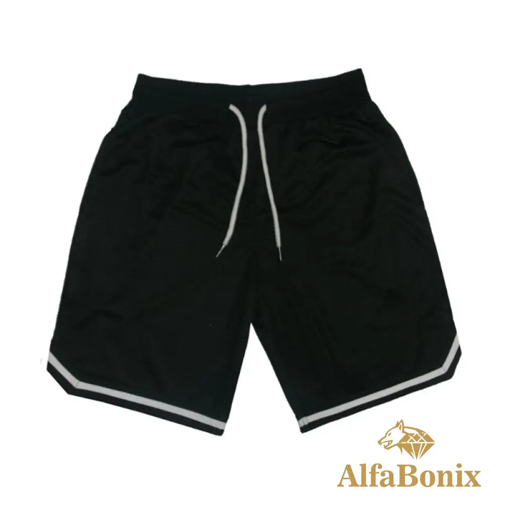 Short Grid Preto / Pp