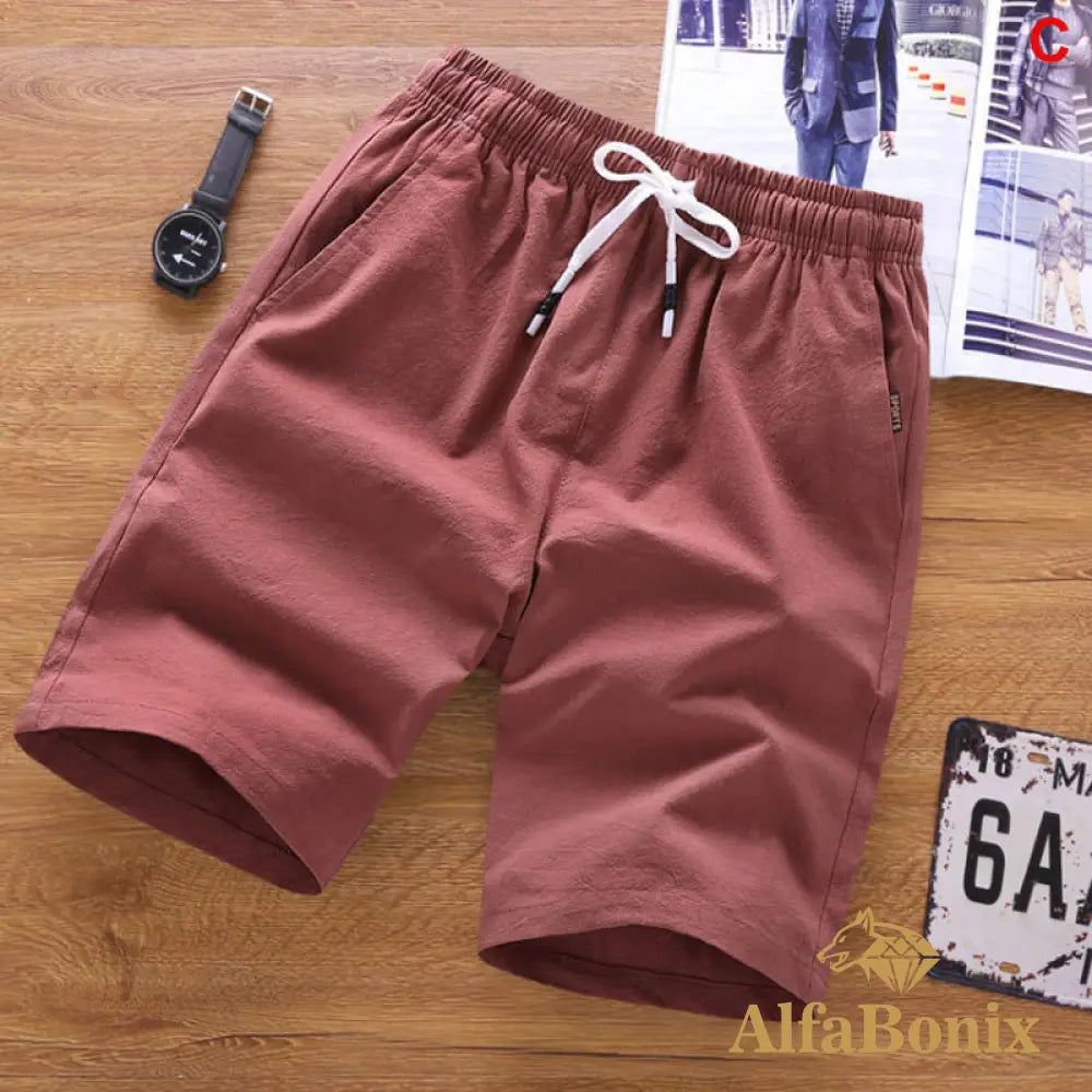 Short Loose Trousers Vermelho / Ppp