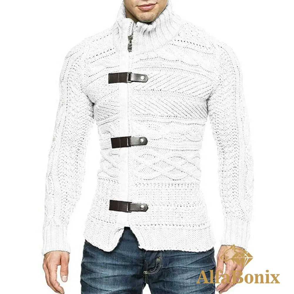 Suéter Masculino Bonix Austric Branco / Pp