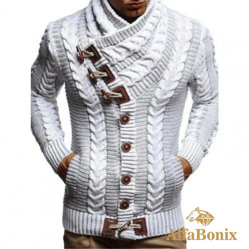 Suéter Masculino Bonix Chicago Branco / Pp