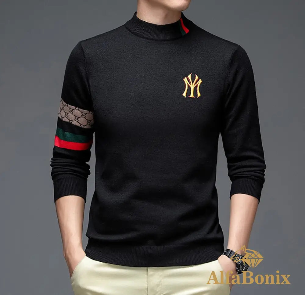 Suéter Masculino Bonix New York Preto / P